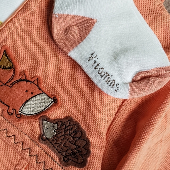 Infant Boy's 4-pc Forest Friends Pant Set - Picture 4 of 5